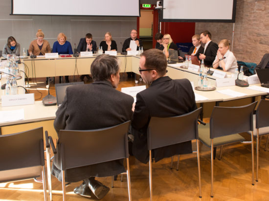 Komisjoni istung noorsootöö kvaliteedi ja arengu teemal. Noorsoovaldkonna arengukava 2014 – 2020.